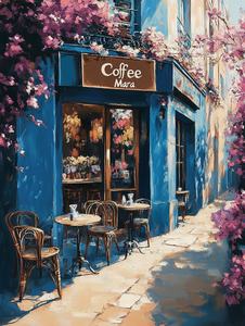 Chenistorie Schilderij Op Nummer Coffeeshop Tekening Op Canvas Handbeschilderd Schilderij Kunst Cadeau Foto 'S Op Nummer Kits Home Decor - Product Image 6