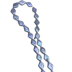 Perles d'eau douce baroques en forme de diamant, perles blanches naturelles, perles en vrac pour bijoux DIY, boucles d'oreilles, bracelets, colliers, accessoires - Product Image 5