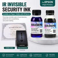Encre jet d'encre à base d'eau absorbant les infrarouges 775 nm pour impression numérique, colorant NIR pour noir incolore anti-contrefaçon