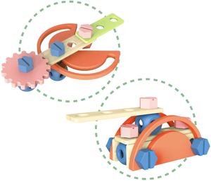 Ensembles de jouets éducatifs en bois pour enfants et tout-petits - Product Image 4