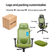 Chaise de bureau ergonomique en maille, vente directe d'usine, Sillas De Oficina, chaise inclinable moderne réglable pour mobilier de bureau