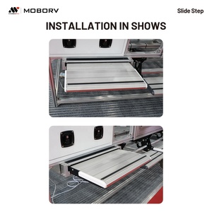 Escalón Automático para Autocaravana MOBORV, Resistente al Agua, Duradero, de Aleación de Aluminio, con un Solo Deslizamiento - Product Image 6