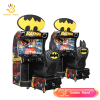 Machine de jeu d'arcade de course automobile Bat Man, console de divertissement, simulateur de course automobile, machine de jeu d'arcade de course automobile