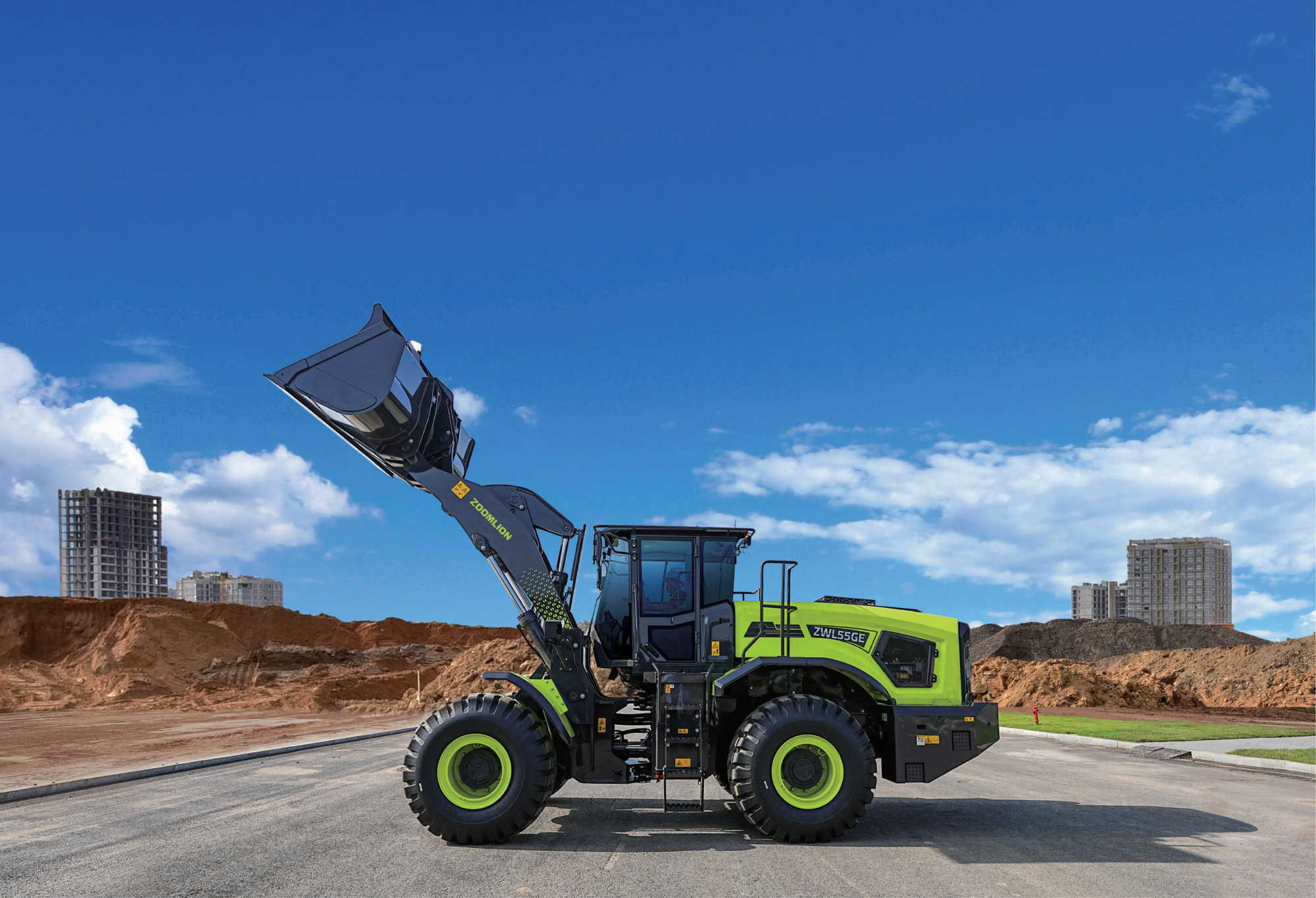 ZOOMLION ZWL55GE 5 Ton Diesel Fuel Front Wheel Loader