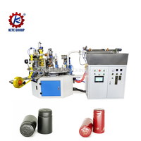 Máquina Automática para Fabricar Cápsulas Termoencogibles de PVC para Botellas de Vino con Sistema PLC para Aplicaciones de Bebidas y Aceite