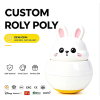 Décoration de bureau miniature personnalisable en PVC, motif dessin animé, imprimée sur mesure, pour promotion de marque et cadeaux d'entreprise