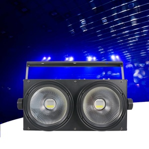 Éclairage de scène professionnel, projecteur LED à 2 yeux pour public, 200W, projecteur COB - Product Image 1