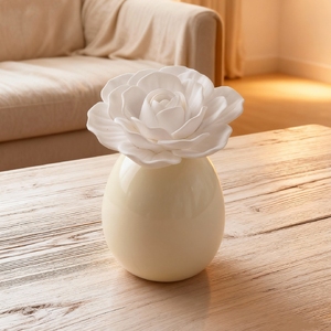<span class=keywords><strong>Diffuseur</strong></span> d'huiles essentielles en plâtre parfumé en céramique et porcelaine, motif floral, pour parfumer l'ambiance, en bouteille de verre de 100 ml, en stock - Product Image 5