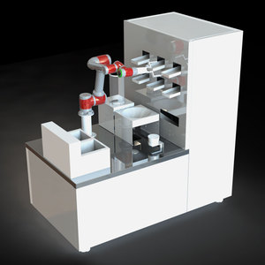 6 Axis Cobot Robot Arm <strong>Machine</strong> Full-Automatic Manipulator for Cooking &amp; Coffee for Food/Beverage Factory or <strong>Vending</strong> <strong>Machines</strong> - Product Image 3