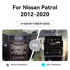 หน้าจอสัมผัสขนาด 13.1 นิ้ว สำหรับ Nissan Patrol ปี 2012-2020 รองรับ CarPlay ระบบ <span class=keywords><strong>Android</strong></span> 15 เครื่องเล่นวิทยุในรถยนต์ มัลติมีเดีย สเตอริโออัตโนมัติ พร้อม DSP - Product Image 5