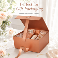 Boîtes de luxe personnalisées OEM avec dimensions sur mesure et impression vive pour produits de marque et emballages cadeaux