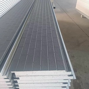 Panneau sandwich en acier pour façades de bâtiments, anti-corrosion, avec laine de roche et polyuréthane, jointures à l'épreuve de l'eau, 100 mm SR1000 - Product Image 5