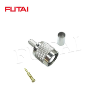 Câble coaxial RG58 à prix d'usine, assemblage avec connecteur TNC mâle, câble d'antenne RF à faible perte 50 Ohm