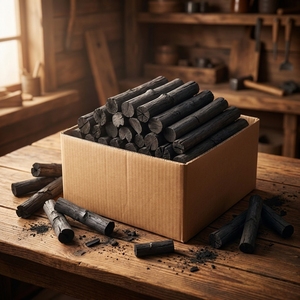 Factory Direct Vietnam Citrus Wood Charcoal Premium Lump Charcoal with High Calorific Value Low Ash Long Burning for <b>BBQ</b> - Product Image 2