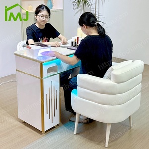 Muebles <span class=keywords><strong>de</strong></span> Salón, Aspiradora Profesional, Mesa <span class=keywords><strong>de</strong></span> Manicura <span class=keywords><strong>de</strong></span> Madera, Juego <span class=keywords><strong>de</strong></span> Mesa y Silla para <span class=keywords><strong>Uñas</strong></span> - Product Image 3