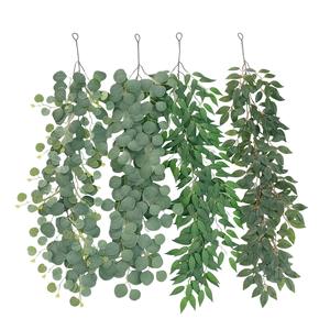 Vignes verdure guirlande Faux saule vignes feuillage feuille soie plantes verdure décoration pour la maison mur arc chambre rebord de fenêtre <span class=keywords><strong>Balcon</strong></span> - Product Image 1