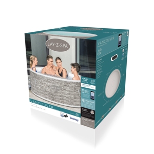 <span class=keywords><strong>Bestway</strong></span> 60027 PVC Bain à remous <span class=keywords><strong>gonflable</strong></span> <span class=keywords><strong>Spa</strong></span> Fabrication 4-6 personnes <span class=keywords><strong>Spa</strong></span> Baignoires avec couvercle - Product Image 6