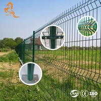 Clôture 3D Courbe Haute Sécurité Galvanisée à Chaud Anti-Escalade – Solution de Clôture 3D Idéale pour les Périmètres d'Usines Électriques et Industrielles