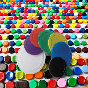 Đầy màu sắc ống giấy phụ kiện với Dễ dàng mở End nhôm đẩy kéo mũ Vòng nắp nhựa cho kim loại lon và lon" - Product Image 4