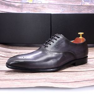 Custom Brand Oxford <b>Shoes</b> Classic Fashion Leather <b>Height</b> <b>Increasing</b> Autumn Wedding Party Men Formal Dress - Product Image 5