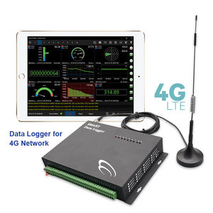 Enregistreur de données multi-canaux GSM à commande par téléphone mobile 4G, enregistreur de données de température, d'humidité et de jauge de contrainte - Product Image 1