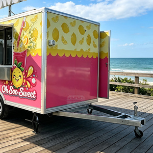 Premium BBQ Professional Burger Food Truck DOT Certified Grill Trailer - Product Image 4
