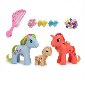 Set de Juguetes Creativos para Peinar Muñecas de Vinilo de 6cm y 10cm con Accesorios para el Cabello, Caja Abierta, Ideal para Actividades Grupales - Product Image 3