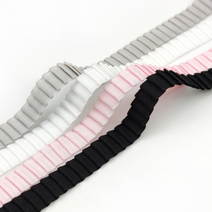 Deepeel EB149 13mm DIY Garment Sewing Accessories Colored <strong>Ruffled</strong> Pleated <strong>Stretch</strong> Lace Trims <strong>Elastic</strong> Band - Product Image 2