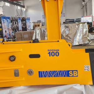 ショベルロック掘削 & 解体ツール<span class=keywords><strong>SOOSAN</strong></span> SB100大型スケール油圧ブレーカ用建設設備 - Product Image 1
