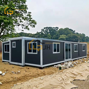 20-футовый 40-футовый быстровозводимый расширяемый контейнерный дом: современное офисное здание и магазин, готовое решение с 2-4 спальнями - Product Image 2