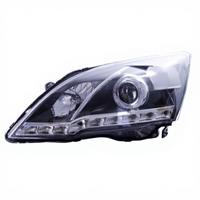 Pour Honda CRV 2007-2011, ensemble de phares LED, yeux d'ange LED, projecteur DRL, lentille de projecteur, phare avant au xénon, pièces de rechange automobiles