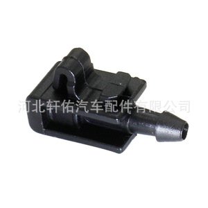 Buse de lave-glace de pare-brise Renault Megane Scenic 8200082347, mécanique, en plastique, simple - Product Image 3