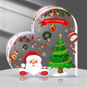 DIY Acrylic Gift Display Love-Style Plastic Craft for Home Decor Christmas Gifts Special Dates & Engagements