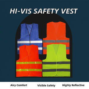 OEM/ODM ANSI Classe 2 Imperméable Réfléchissant Haute Visibilité 120g/M2 Gilet <span class=keywords><strong>de</strong></span> Sécurité Logo Personnalisé pour Construction Route <span class=keywords><strong>Travail</strong></span> <span class=keywords><strong>Vêtements</strong></span> <span class=keywords><strong>de</strong></span> <span class=keywords><strong>Travail</strong></span> - Product Image 2