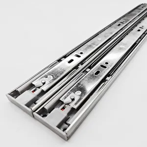 Telescopic Sliding Hardware Heavy Duty Drawer Slide Push To Open Drawer Slide