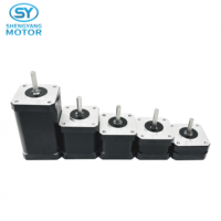 Nema 17 12V Robot mikro torsi tinggi murah Rpm rendah elektrik spindel Motor Stepper