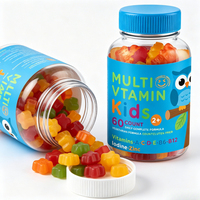 Vitamines gommeuses véganes pour enfants : Soutien immunitaire et croissance, complément nutritif quotidien pour enfants, collation saine aux fruits, OEM ODM disponible