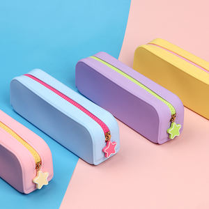 กระเป๋าใส่ปากกาซิลิโคนสำหรับเด็กเครื่องเขียนในโรงเรียนใหม่2025 - Product Image 3