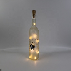 Décoration de chambre créative bouteille de <span class=keywords><strong>vin</strong></span> batterie vacances lumières de Noël - Product Image 2