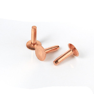 <span class=keywords><strong>Rivet</strong></span> à tête fraisée et à pointe avec rondelle en laiton et cuivre pour le <span class=keywords><strong>cuir</strong></span> - Product Image 5