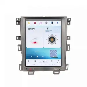 12,1" vertikaler Bildschirm Android 11,0 Autoradio GPS Navigation Auto DVD-Player für Ford Edge 2010-2014 Auto-Stereo-System