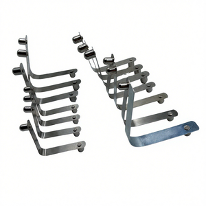 Ressort de porte de garage en spirale à double tension à compression personnalisée avec clip et goupille pour diverses applications - Product Image 2