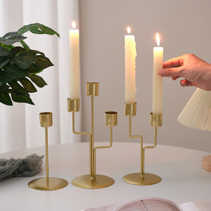 Black Wrought Iron <strong>Candle</strong> <strong>Holders</strong> Lanterns <strong>Small</strong> Dining Table Hotel Candlesticks