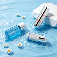 Vente en gros de flacons de lotion en plastique PET à ouverture par torsion de 100/150/200 ml, flacon de toner dégradé pour l'emballage cosmétique des soins de la peau