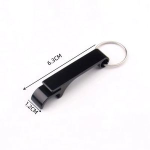 Porte-clés en aluminium de forme personnalisée de luxe, ouvre-bouteille de bière étanche pour un cadeau personnalisé tendance - Product Image 3