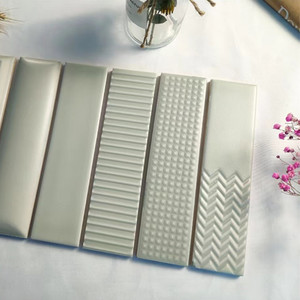 <span class=keywords><strong>Azulejos</strong></span> de <span class=keywords><strong>esmalte</strong></span> 3D hechos a mano para decoración de pared, <span class=keywords><strong>azulejos</strong></span> de cerámica para hotel, <span class=keywords><strong>cocina</strong></span> y baño - Product Image 4