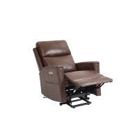 Fauteuil individuel en cuir réglable avec fonction inclinable ergonomique et confortable, idéal pour salon, design moderne, canapé-lift pour personnes âgées