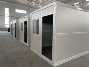 Maison conteneur pliable 20 pieds 40 pieds, préfabriquée, modulaire, extensible, en acier, avec 2, 3, <span class=keywords><strong>4</strong></span> ou <span class=keywords><strong>5</strong></span> chambres, cuisine et salle de bain - Product Image 2