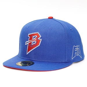 หมวกแก๊ปทรง snapback แบบมีโครง 6 แผง ปักโลโก้ 3 มิติ แบบกำหนดเอง ทำจากอะคริลิกผสมขนสัตว์ - Product Image 2