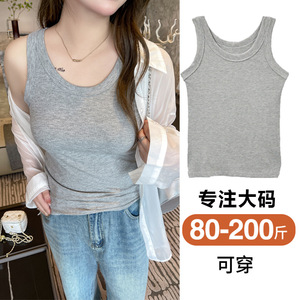 <span class=keywords><strong>Top</strong></span> de punto popular de talla grande para mujer, traje de verano, ropa interior, moda ajustada, estilo Hot Girl, se puede usar en el exterior - Product Image 1